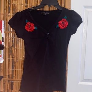 Hell bunny Rose Top